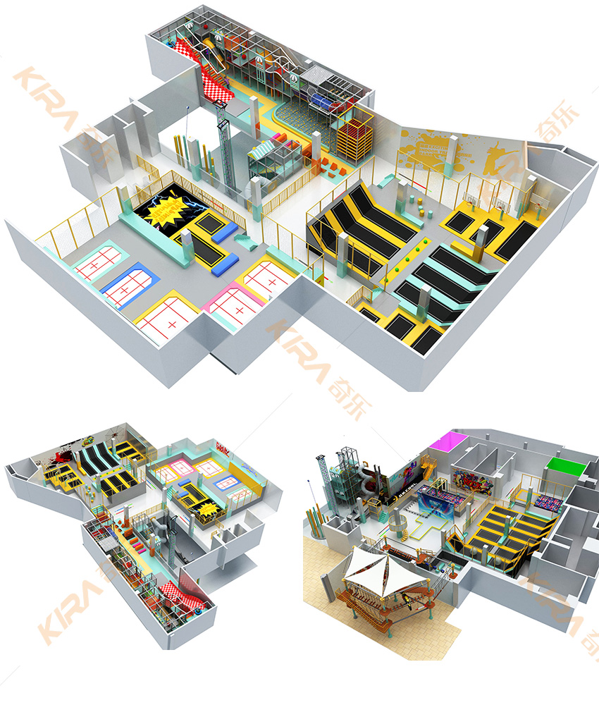 佛山樂酷空間運動公園設計效果圖