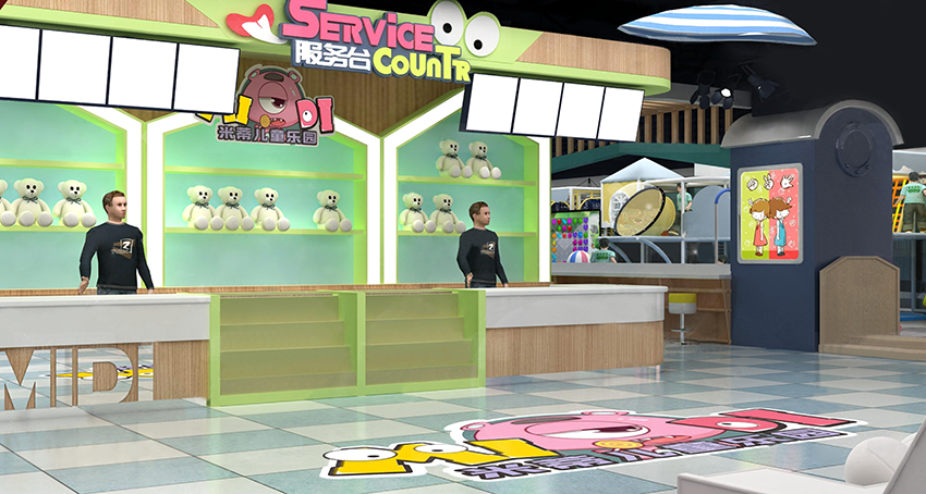 奇樂兒童樂園設(shè)計(jì)效果圖